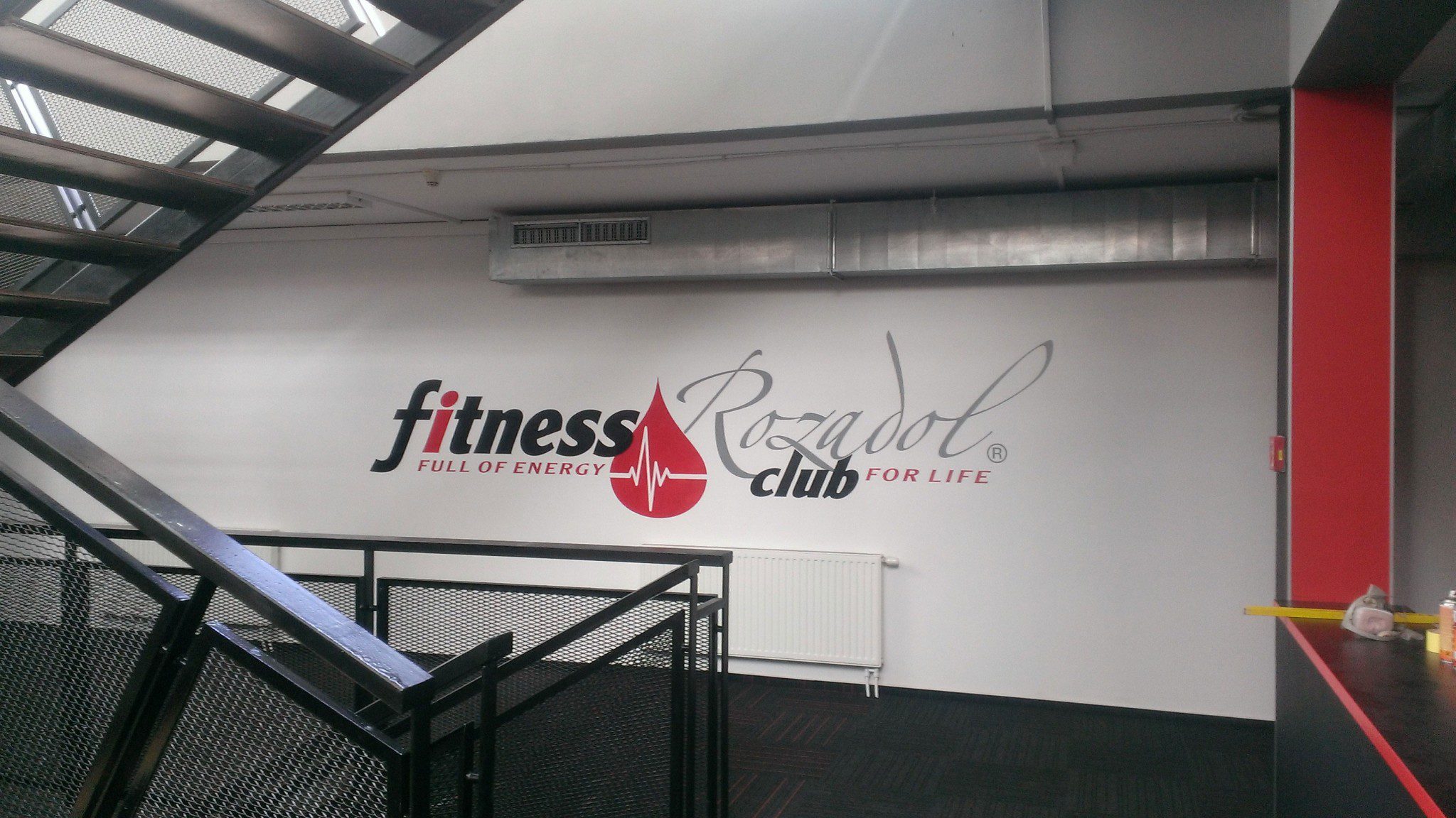Plakatwand - Fitness Rozadol club
