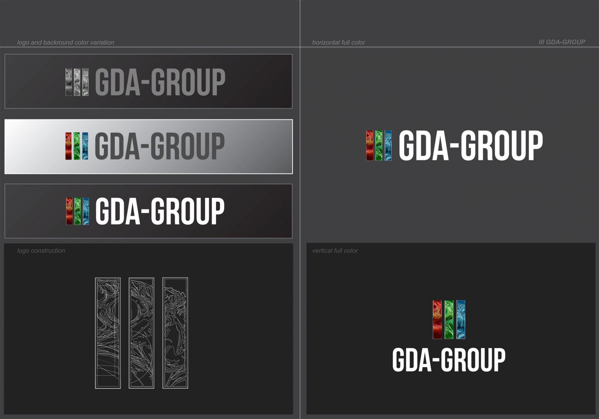 Logo a manuál - GDA-GROUP prehľad