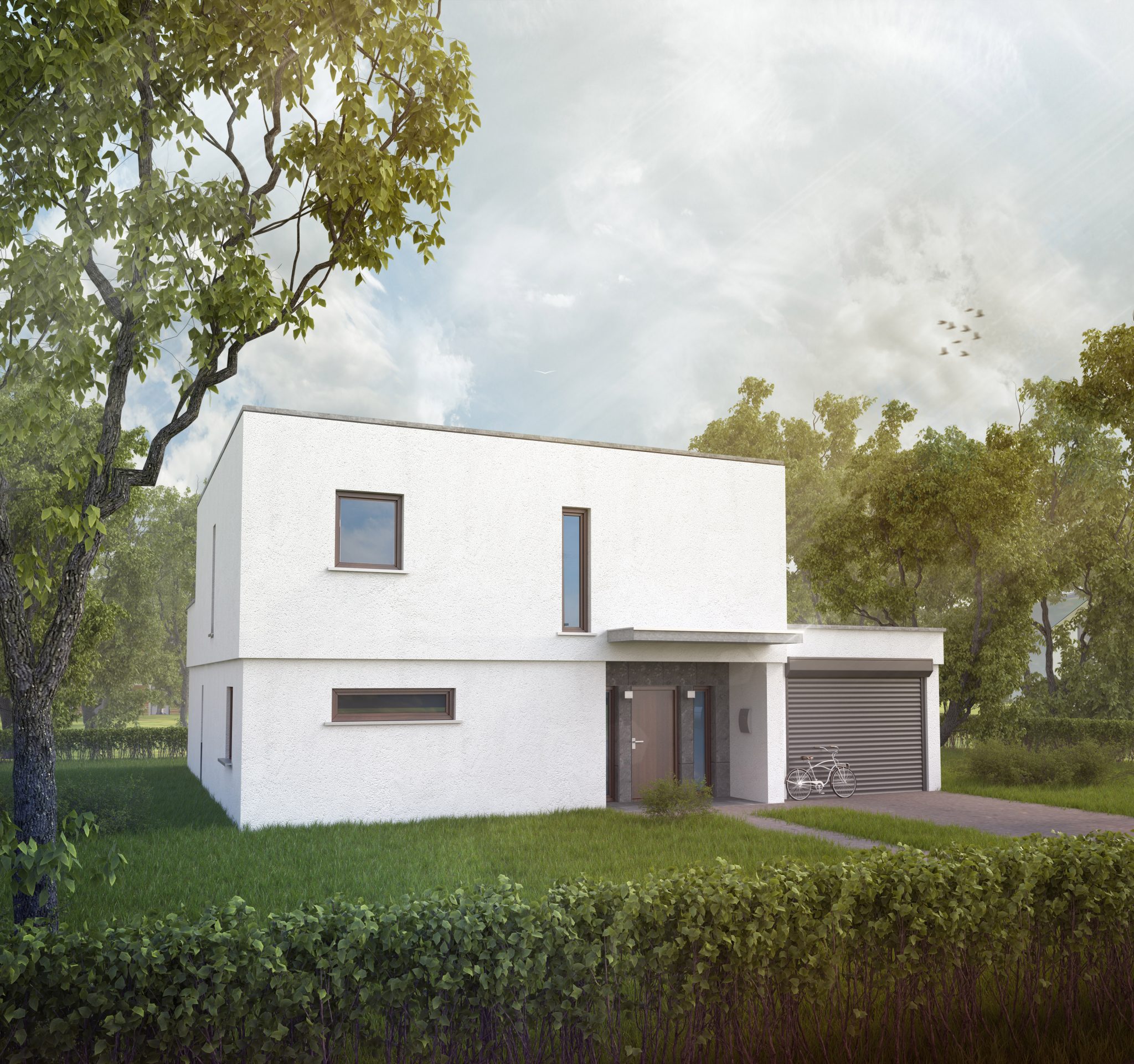 Architectural visualisations - Family houses