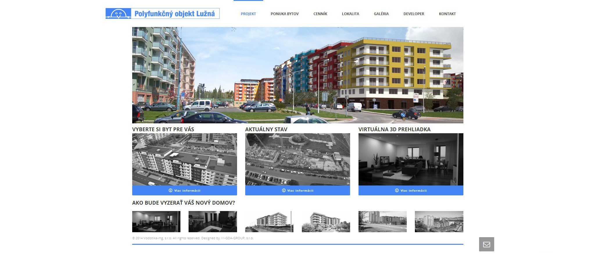 Web development - VODOTIKA MG - Homepage