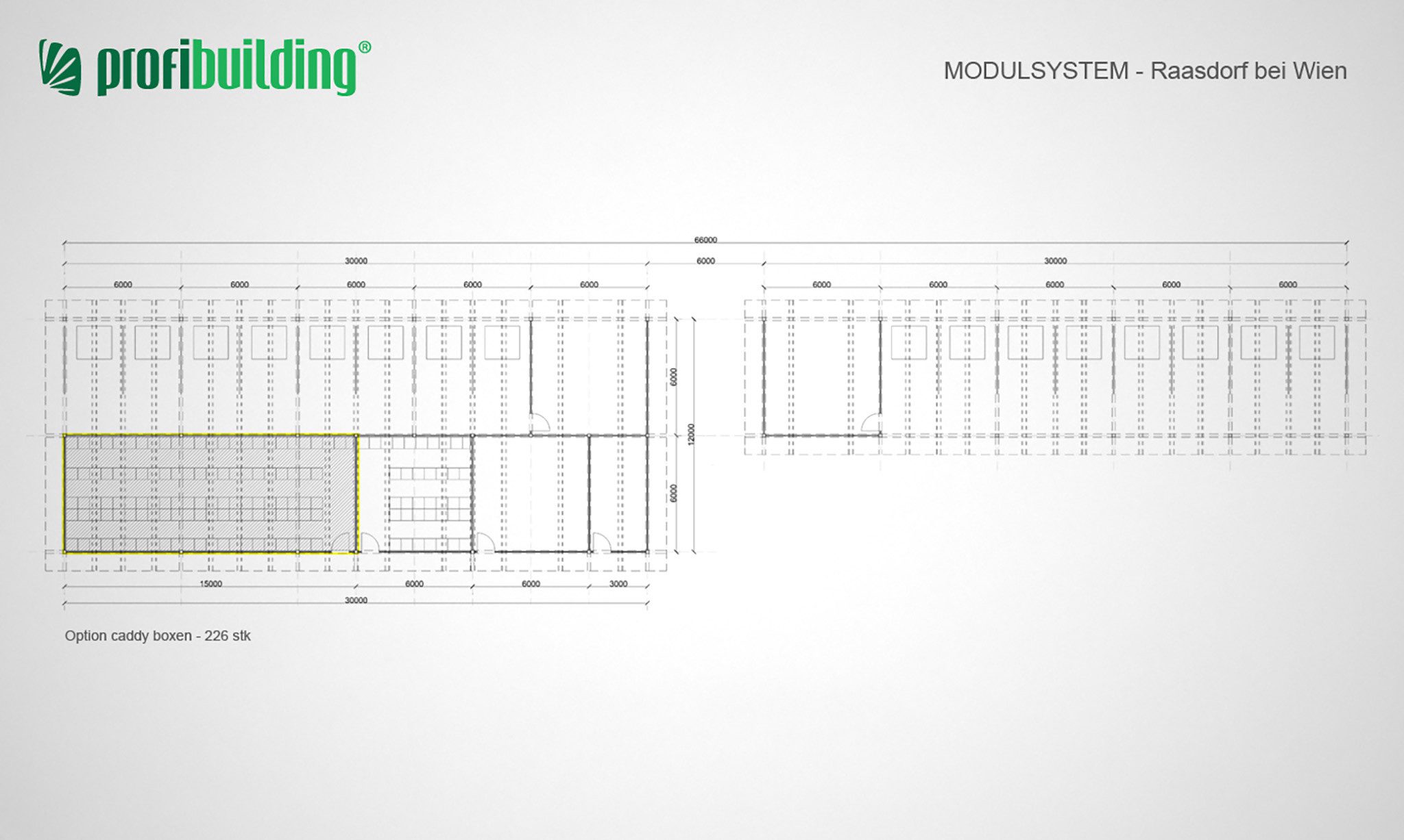 Анимационная презентаия - Profibuilding - Raasdorf golf Modulsystem