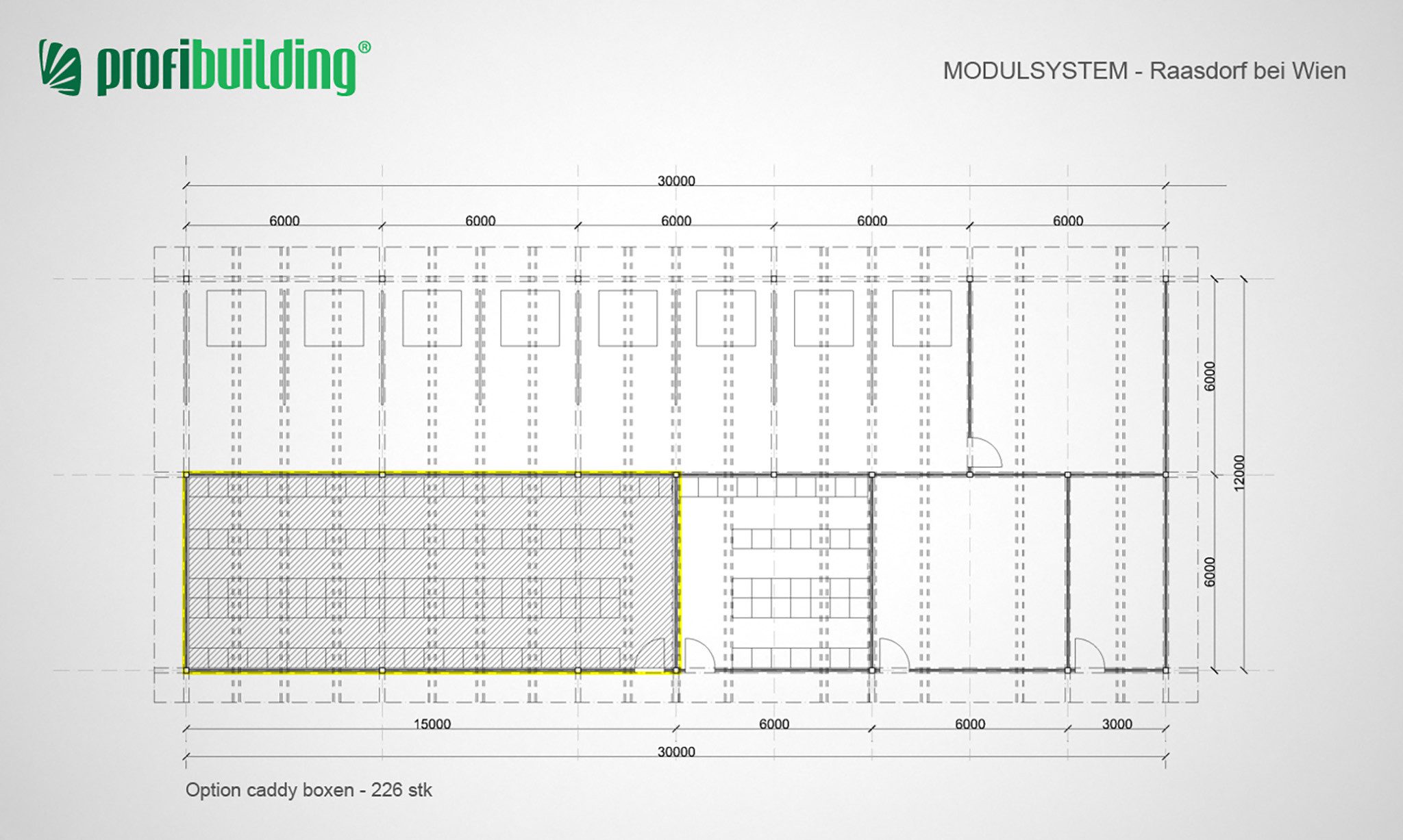 Анимационная презентаия - Profibuilding - Raasdorf golf Modulsystem